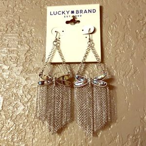 Lucky Brand Dragonfly Earrings